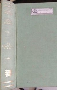 Image of Ancient Indian Tradition and Mythology Series Vol. 7 (Puranas in Translation) : The Bhagavata Purana Part I